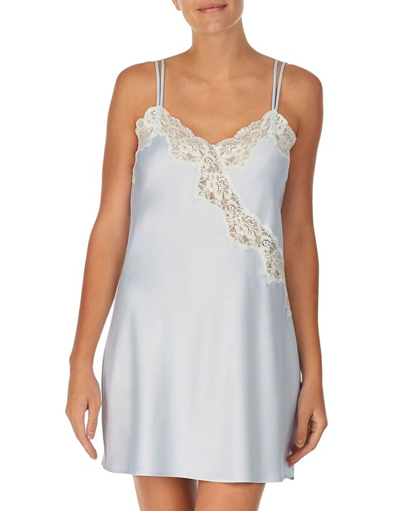 Strappy Satin Chemise