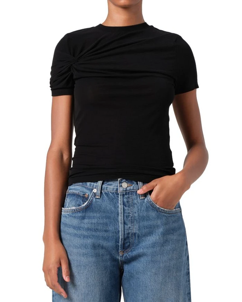 Lissa Twist Crew Tee