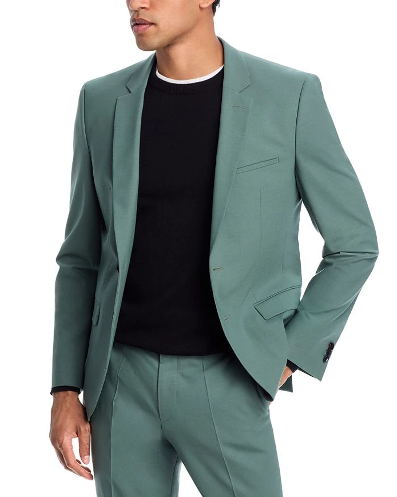 Arti Super Flex Solid Extra Slim Fit Suit Jacket