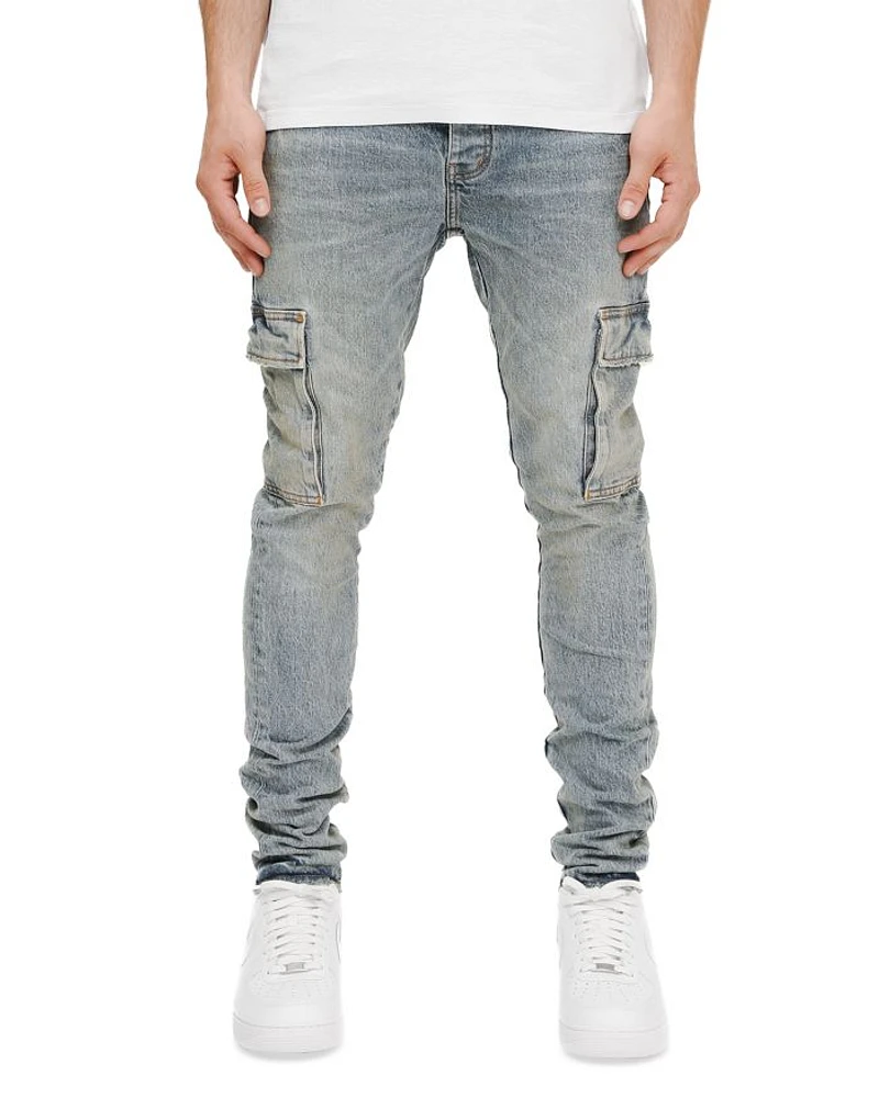 Cargo Pumice Skinny Jeans Light Indigo