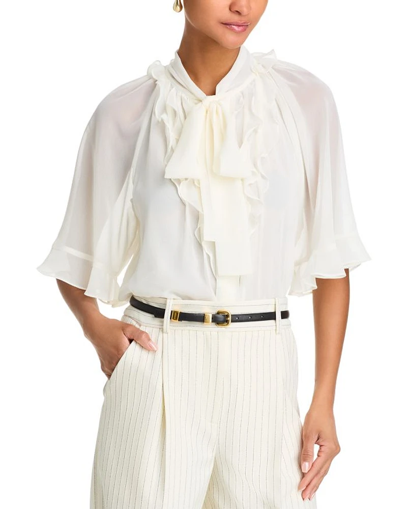 Monaco Ruffled Blouse