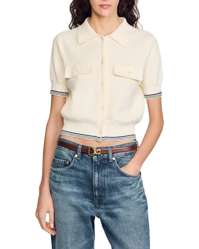 Short Sleeve Cardigan