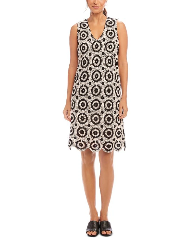 Crochet Shift Dress