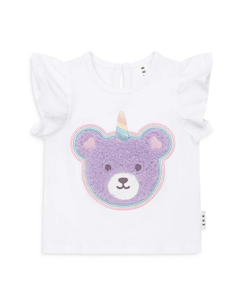 Girls' Unicorn Hux Frill Tee - Baby