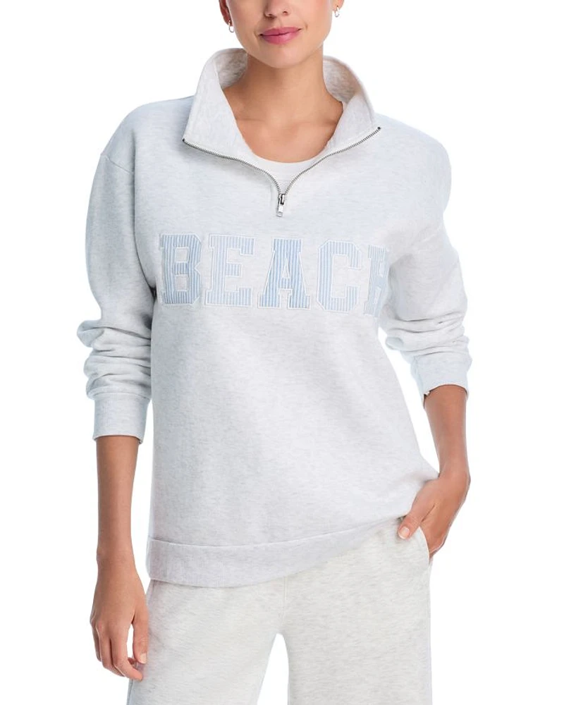 Beach Quarter Zip Sweatshirt
