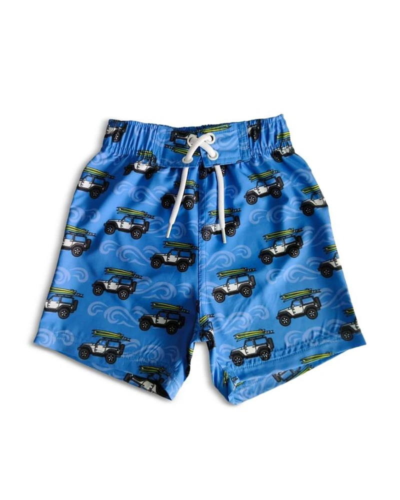 Boys' Surf Jeep Board Shorts - Little Kid