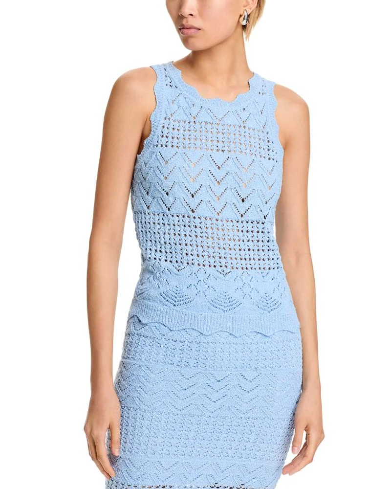 Crocheted Tank Top - Exclusive