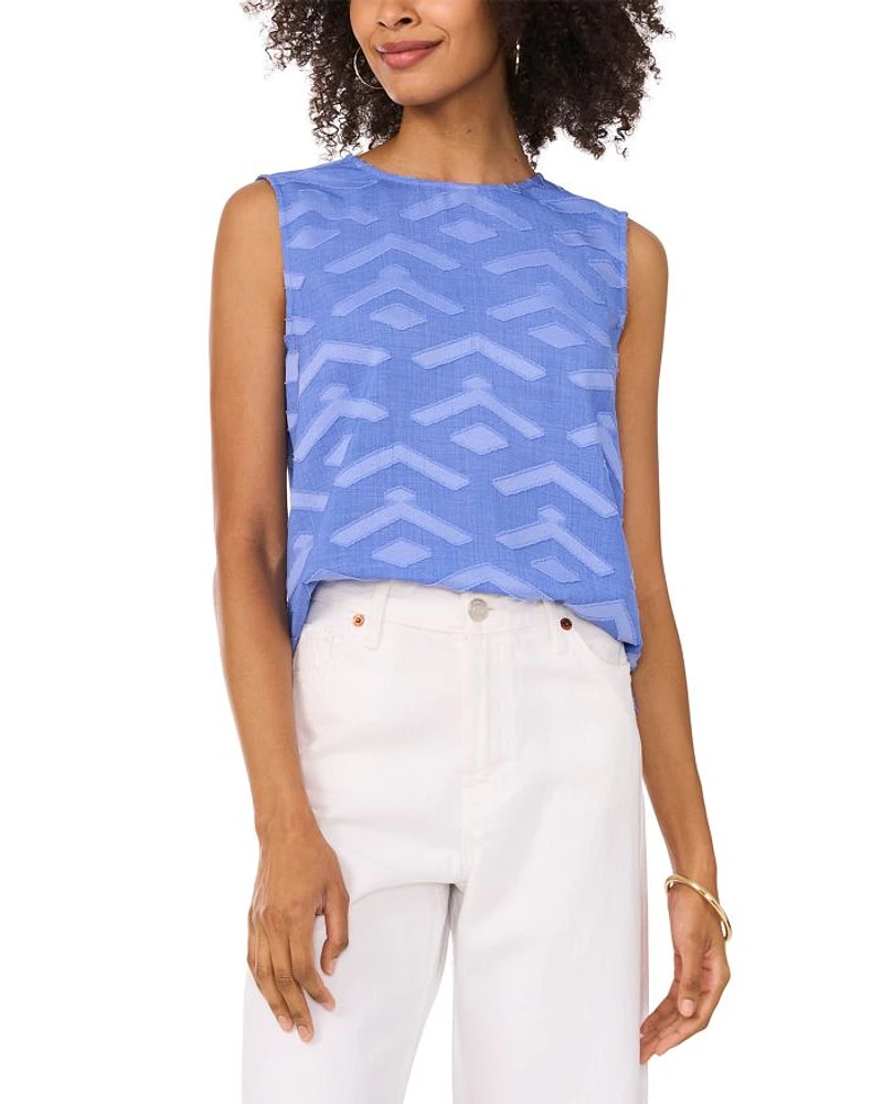 Textured Sleeveless Top