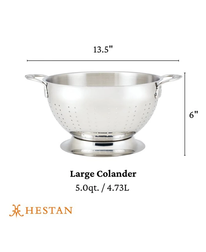 Provisions 5-Quart Stainless Steel Colander