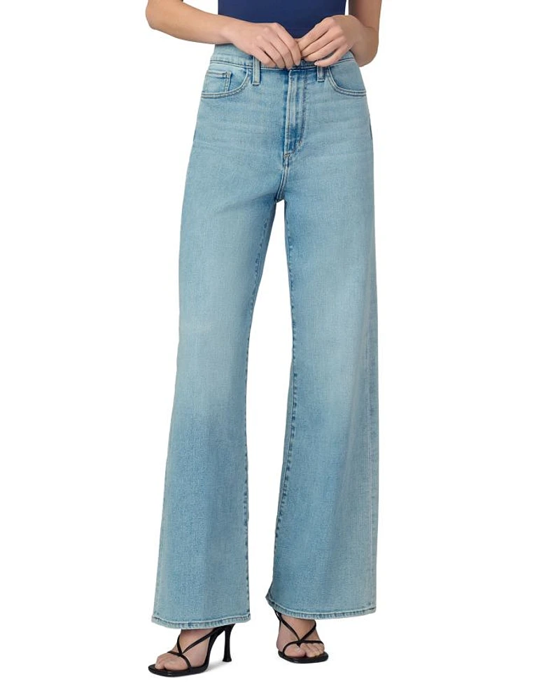 Petite The Mia High Rise Wide Leg Jeans Riveting