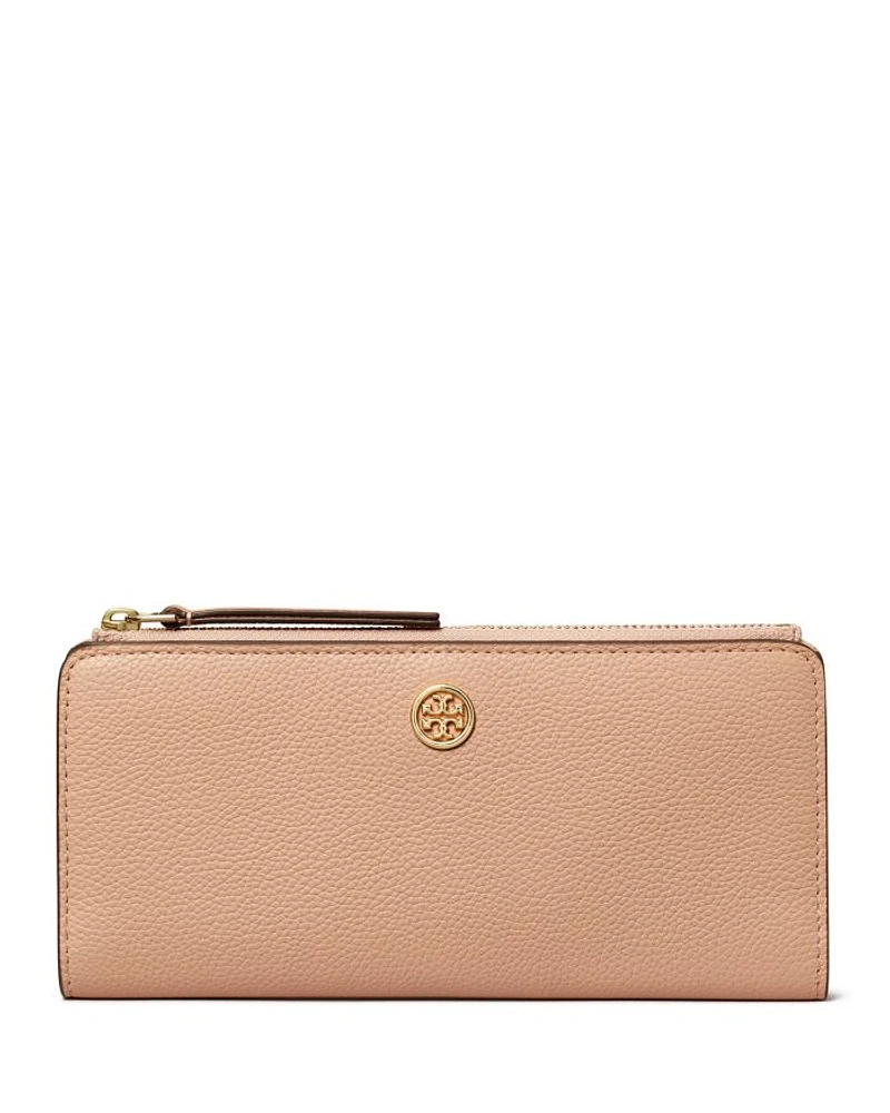 Robinson Pebbled Leather Zip Slim Wallet