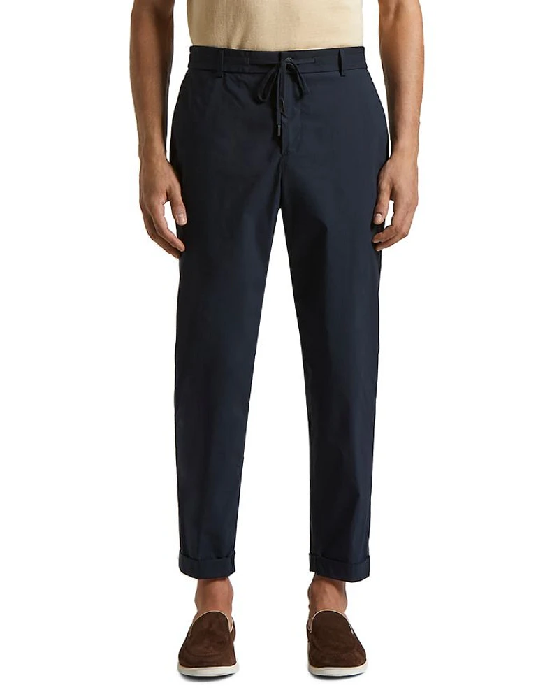 Relaxed Fit Cropped Joggers