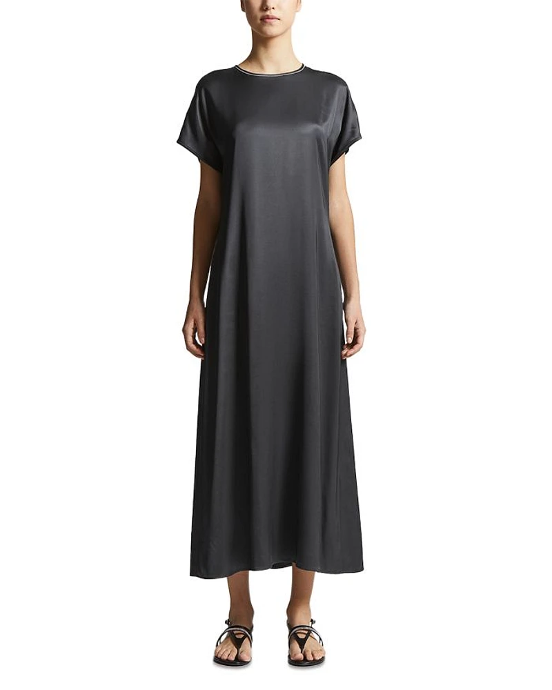 Short Sleeve Maxi Dress
