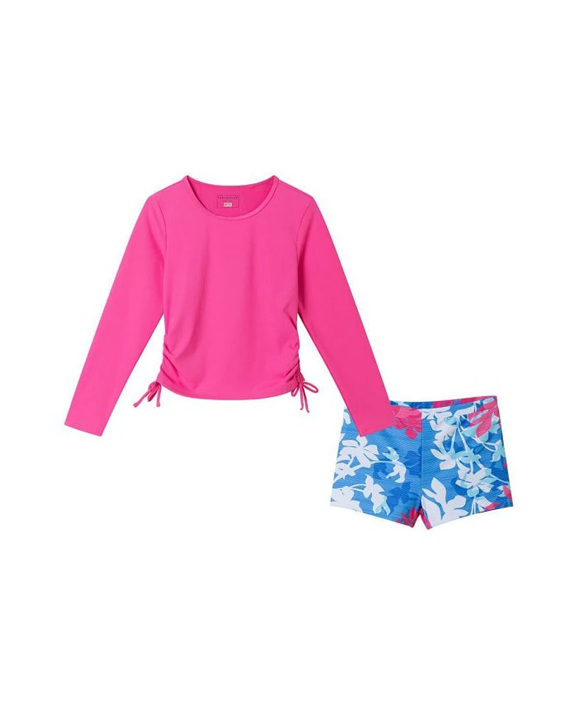 Girls' Rashguard & Short Set - Big Kid