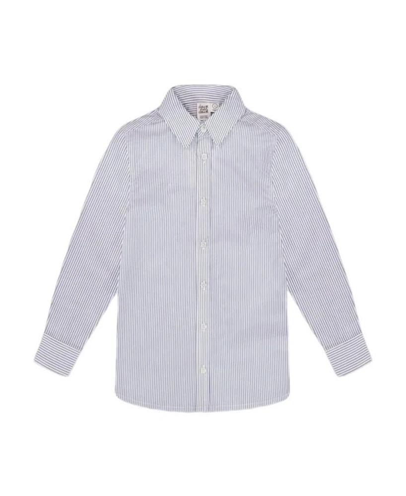 Boys' Long Sleeve Button Down Shirt - Little Kid