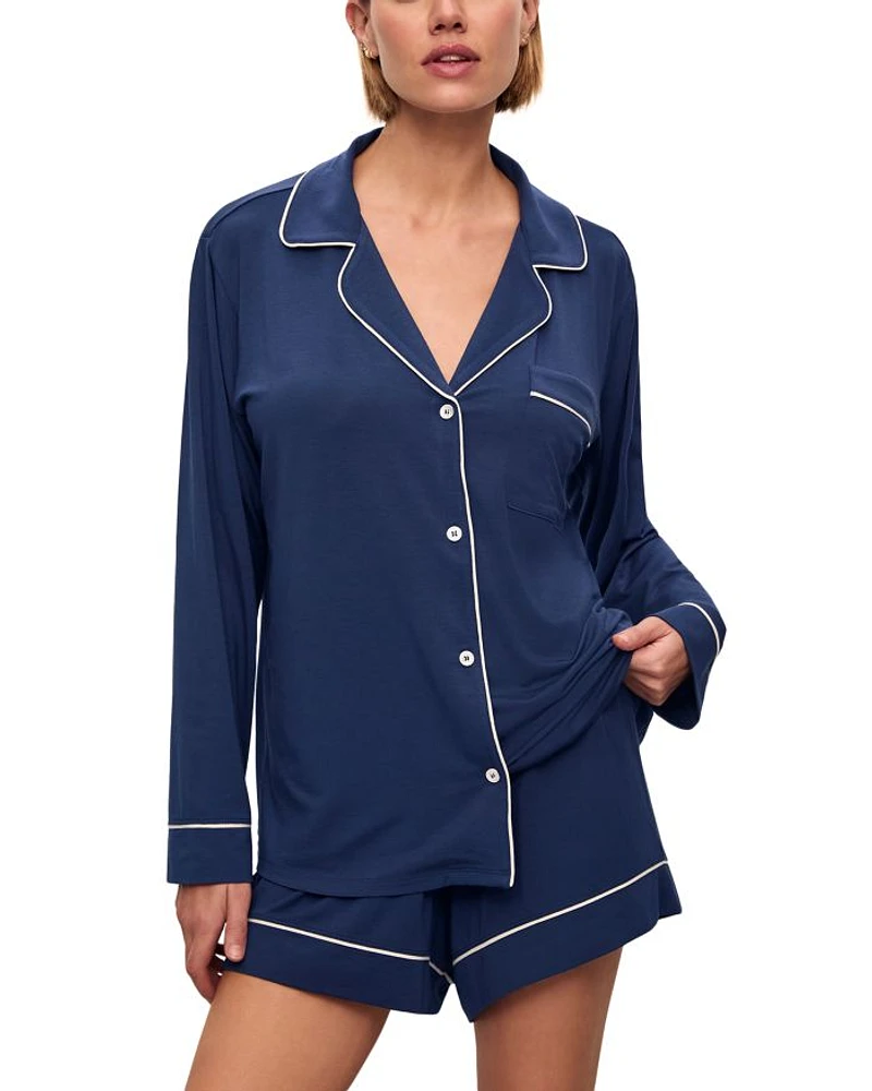 Gisele Long Sleeve/Short PJ Set