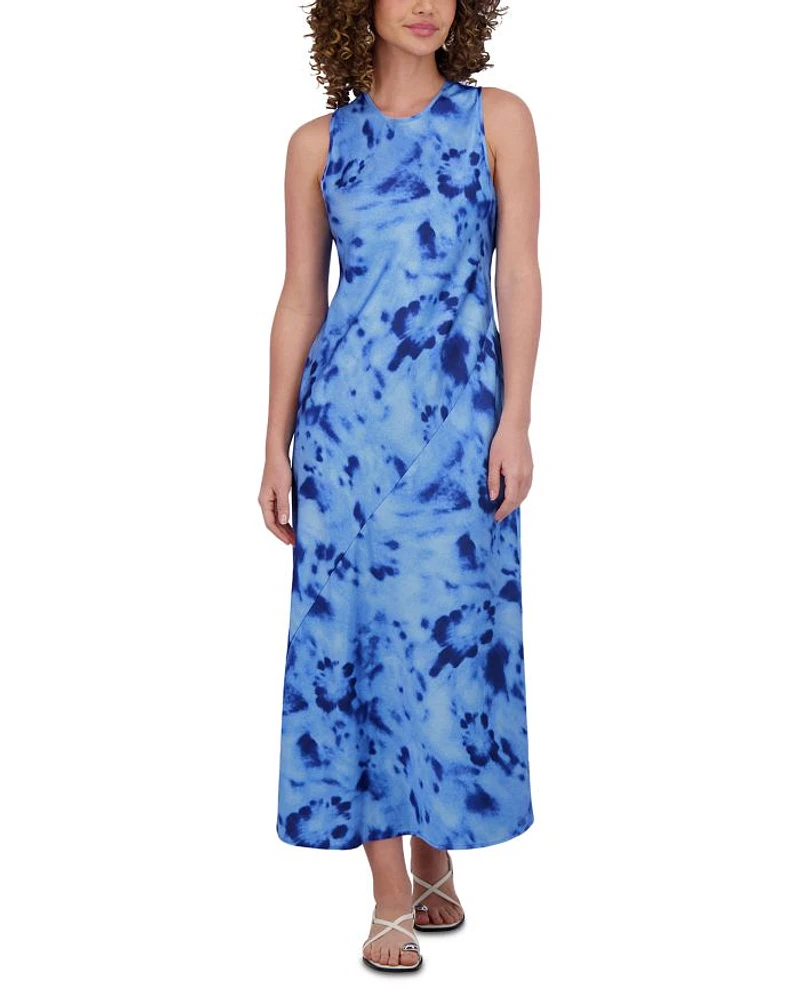 Satin Column Dress