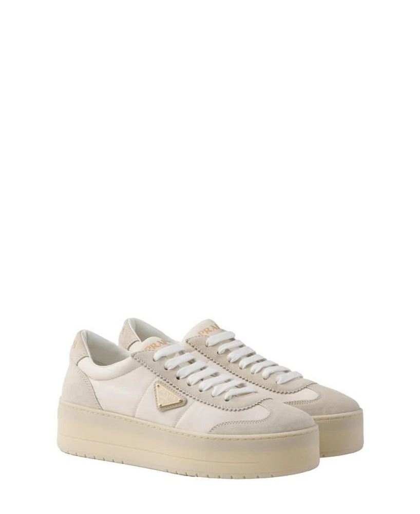 Women's Downtown Bold Nylon and Suede Sneakers
