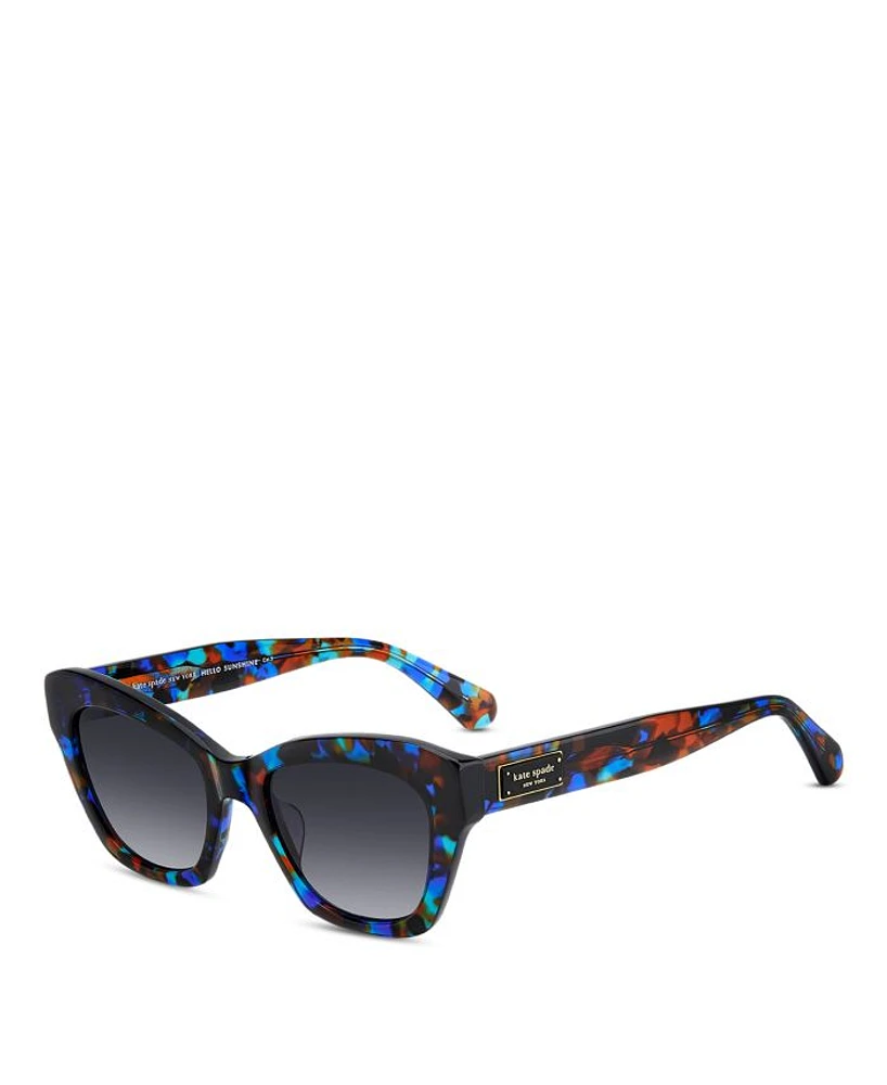 Daina Cat Eye Sunglasses, 51mm