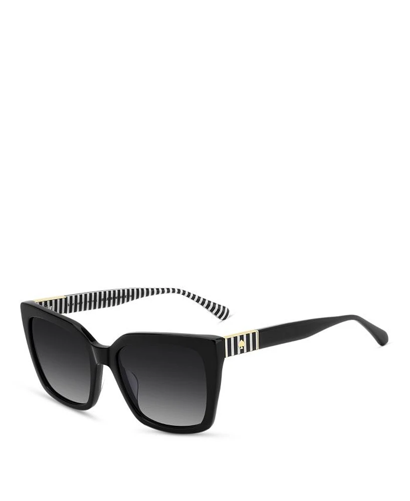 Lilah Square Sunglasses, 55mm