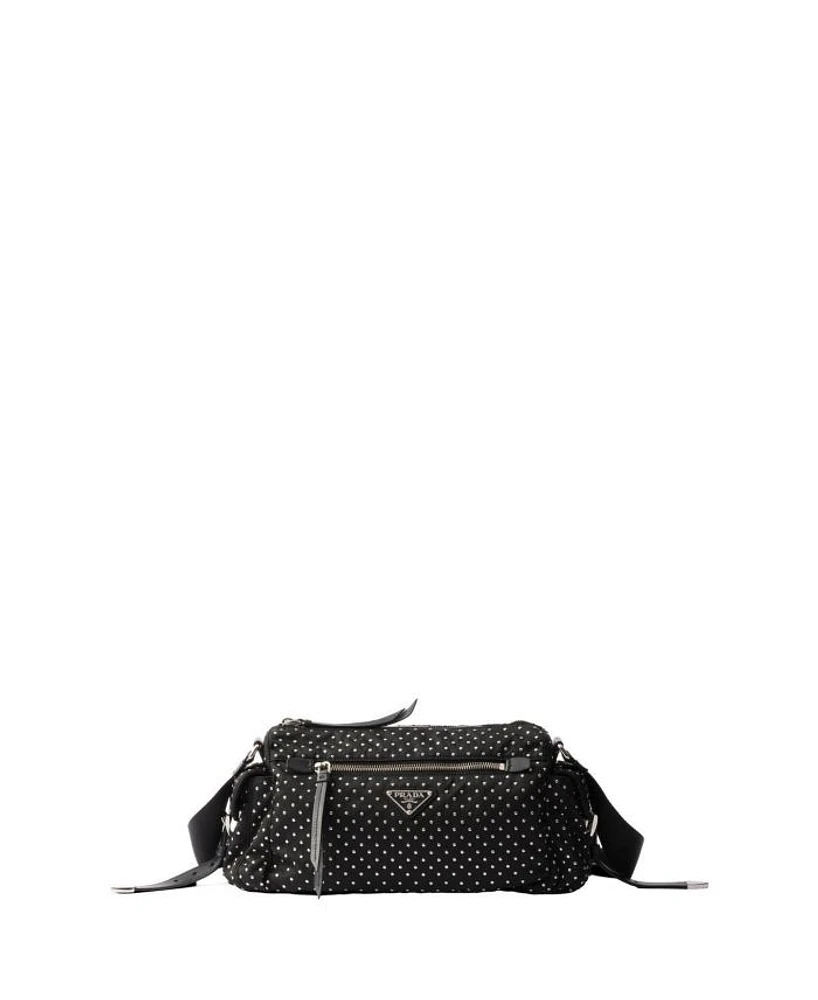 Re-Nylon Bag with Studs