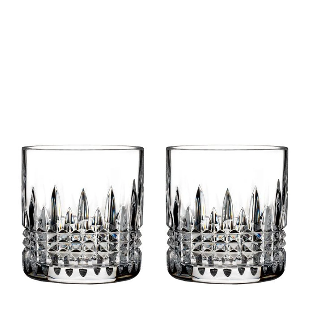 Lismore Connoisseur Diamond Straight Sided Tumbler, Set of 2