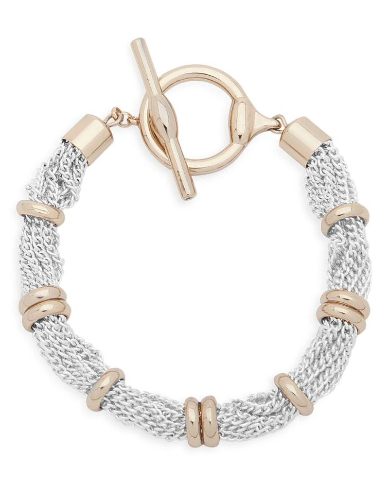 Multi-Strand Toggle Bracelet