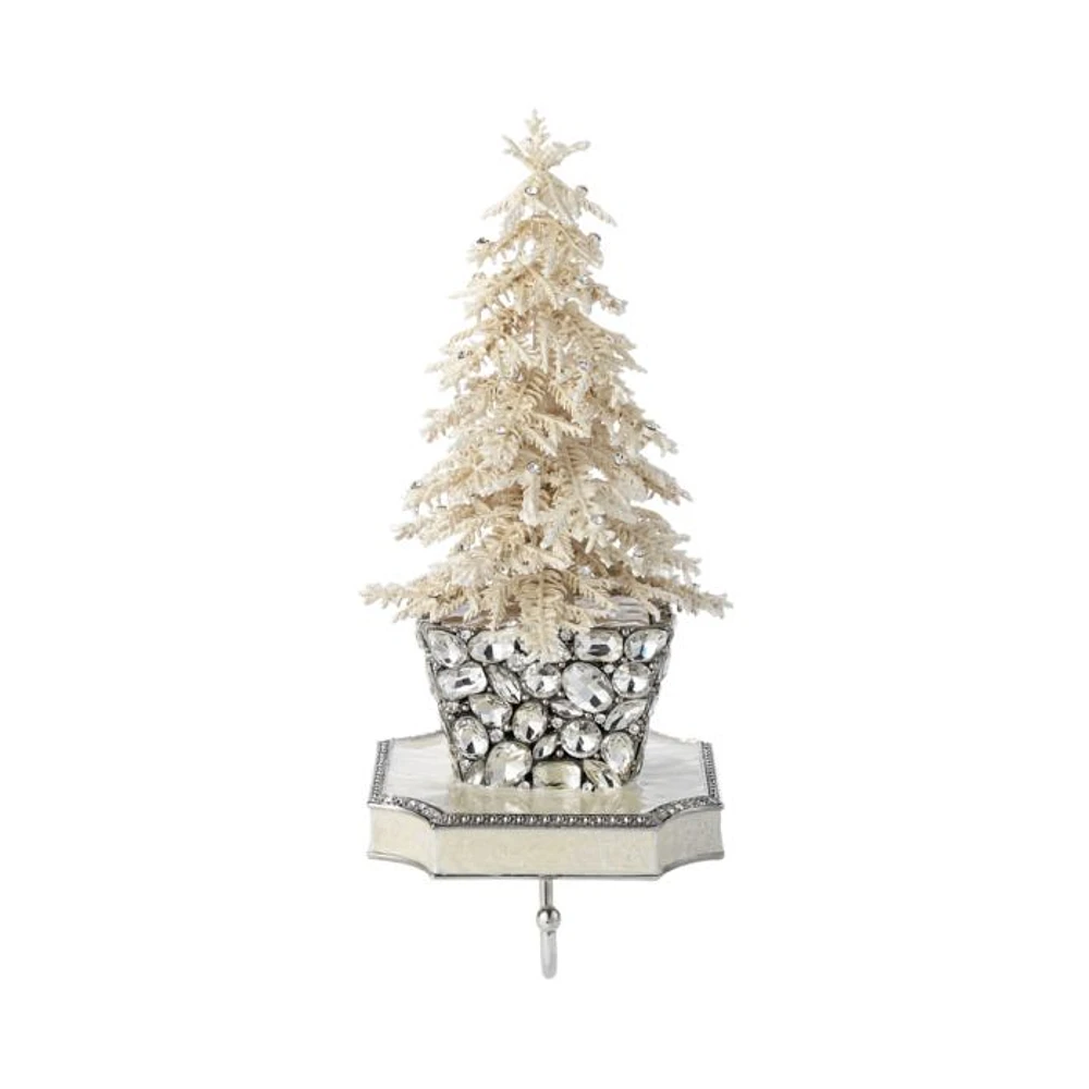 Crystal Tree Stocking Holder