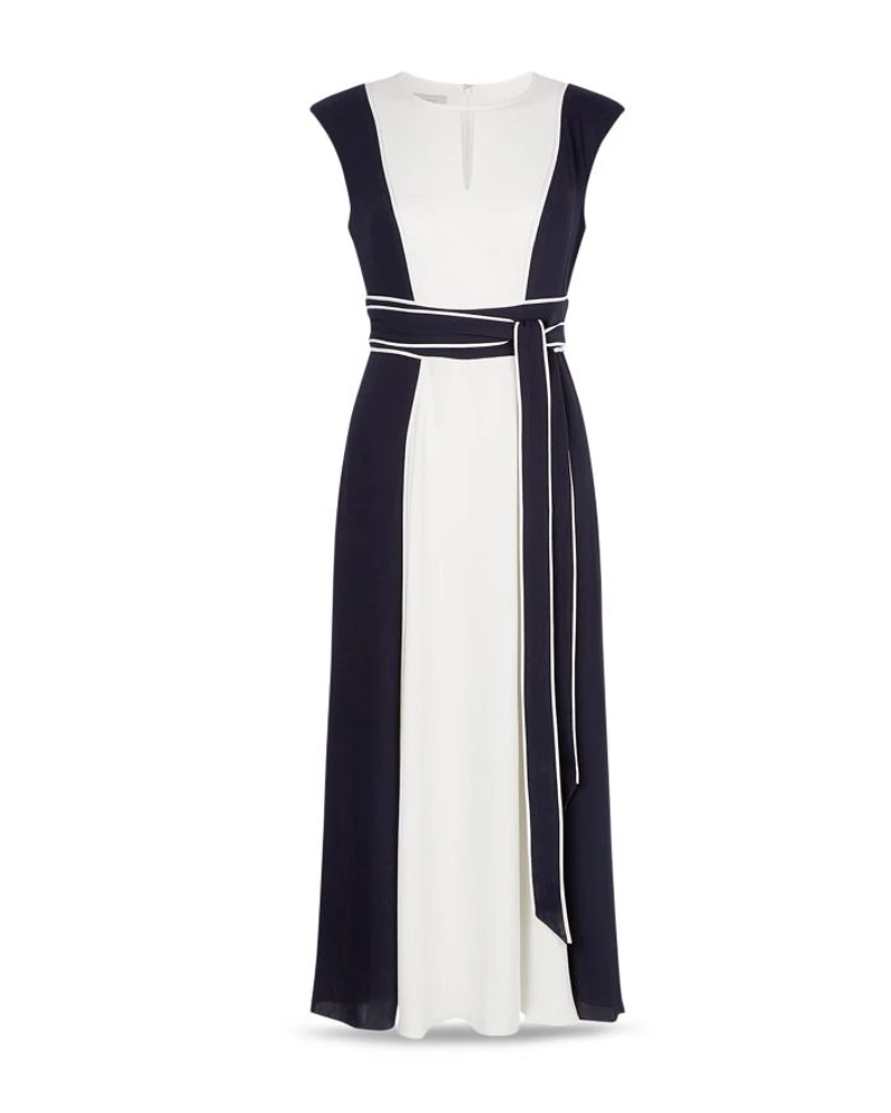 Rae Color-Blocked Midi Dress