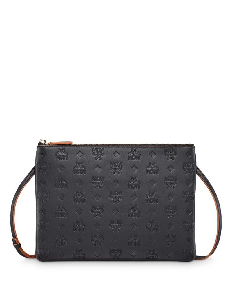 Aren Crossbody Pouch in Monogram Leather