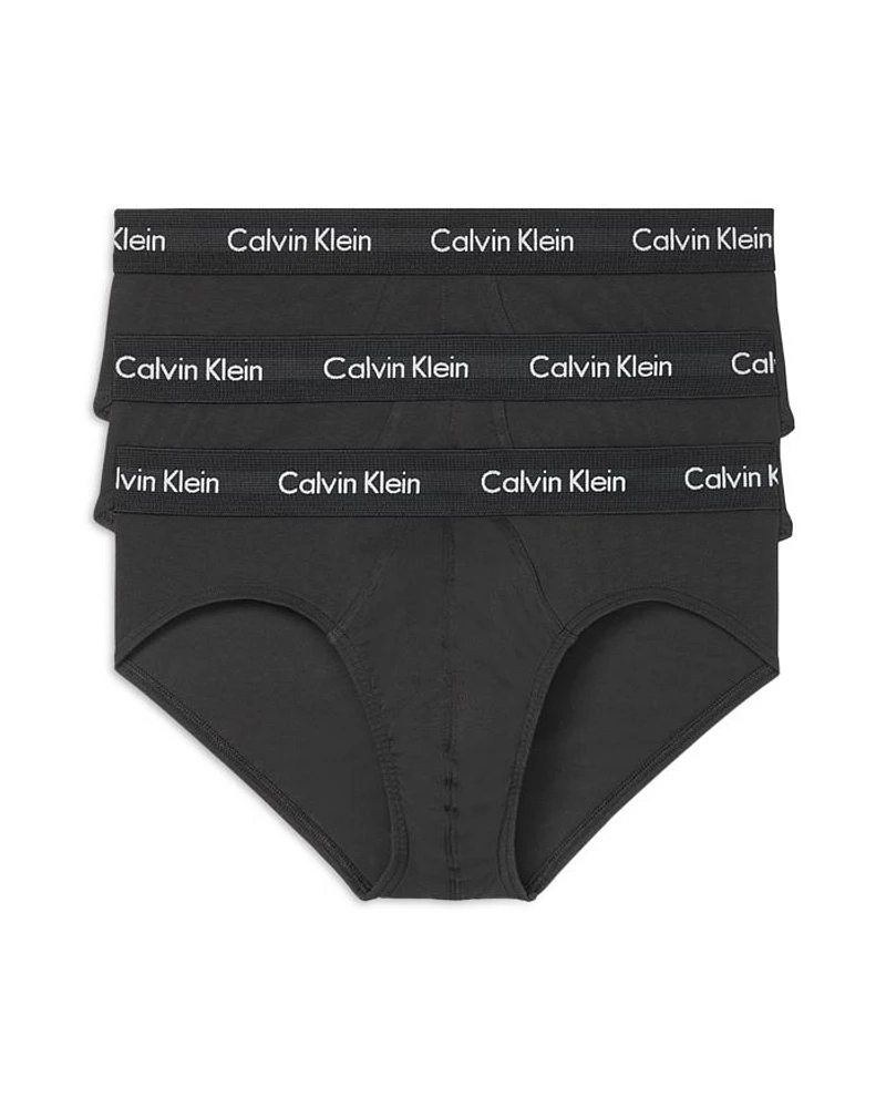 Cotton Stretch Moisture Wicking Hip Briefs, Pack of 3