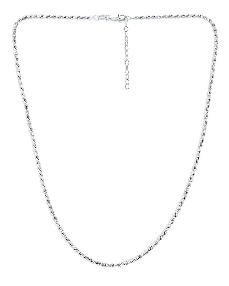 Rope Chain Necklace, 16" - Exclusive