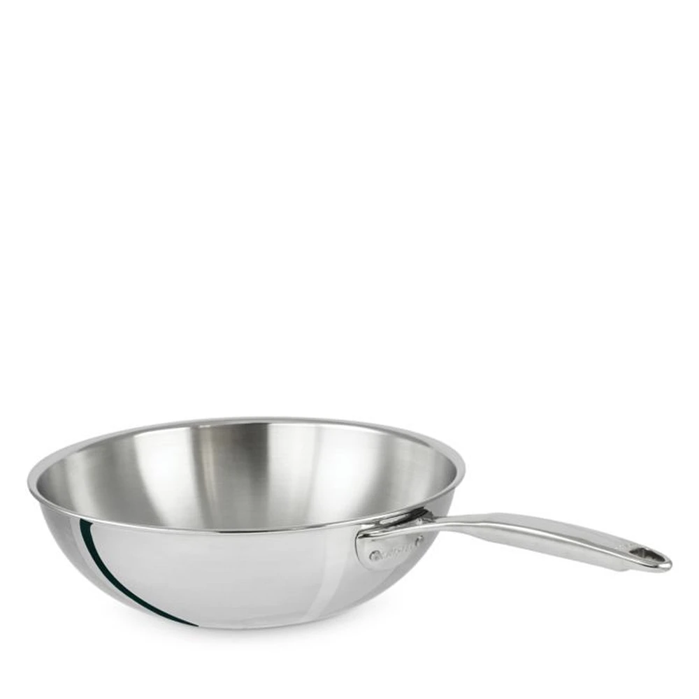 Cristel Stainless Steel 12.5" Wok