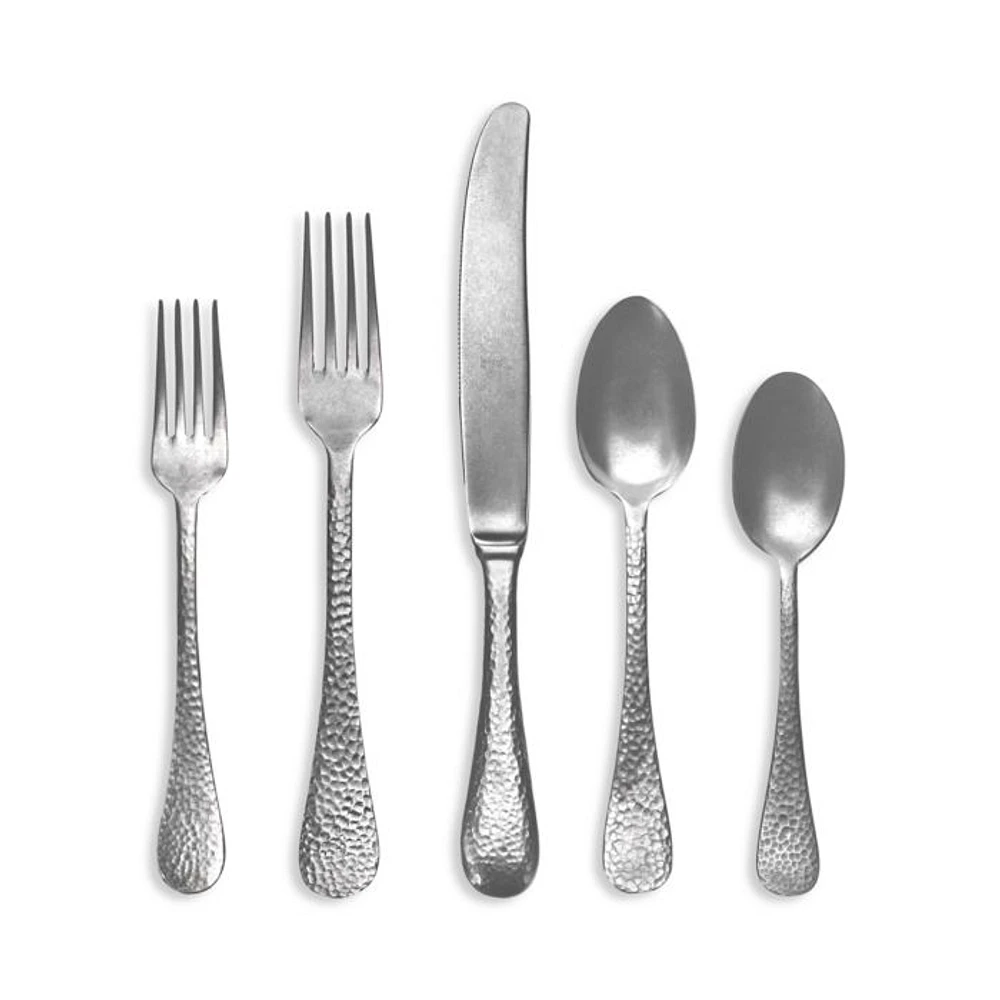 Epoque Pewter 5-Piece Place Setting