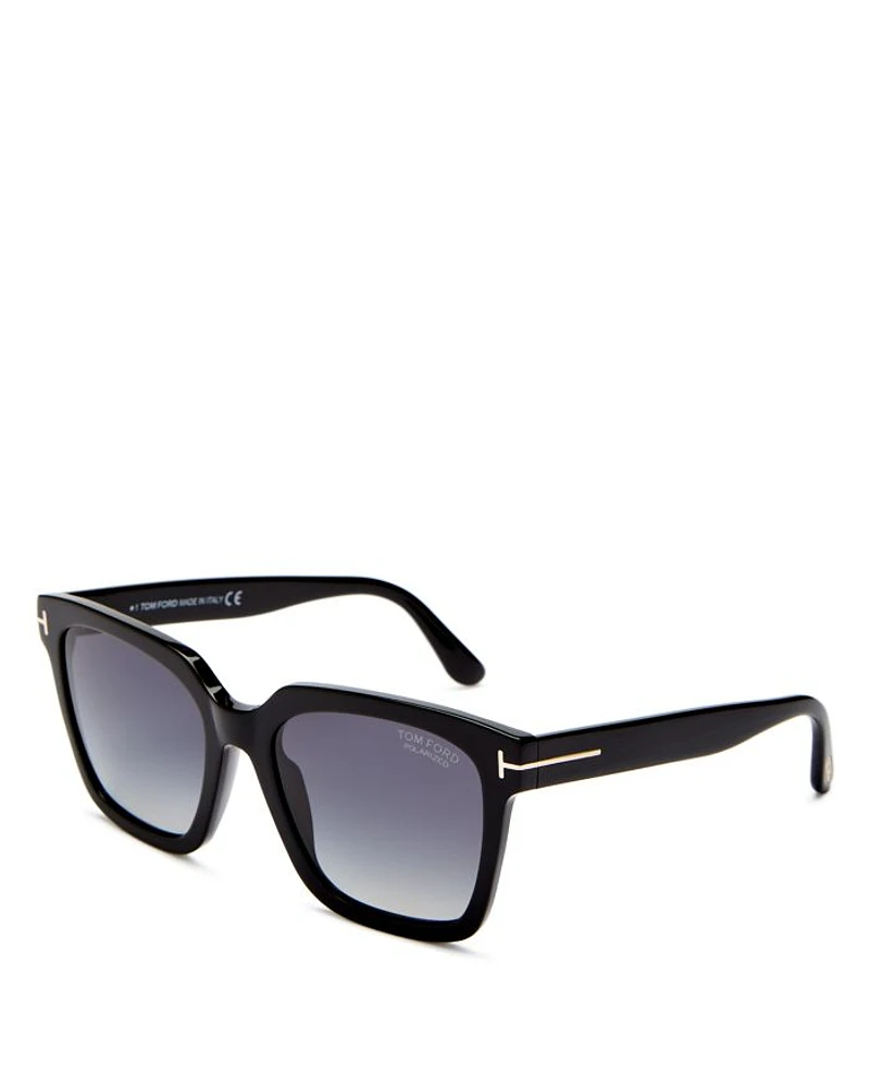 Selby Polarized Square Sunglasses, 54mm