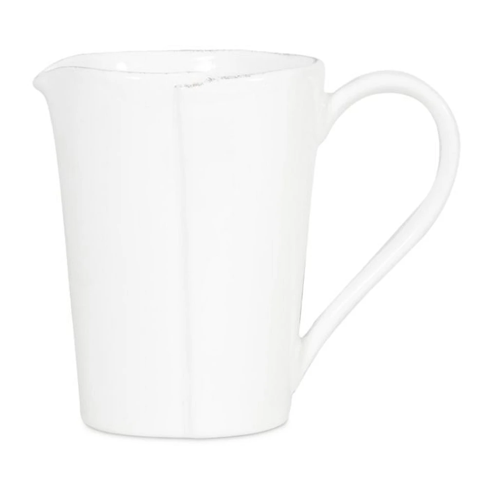 Melamine Lastra White Pitcher