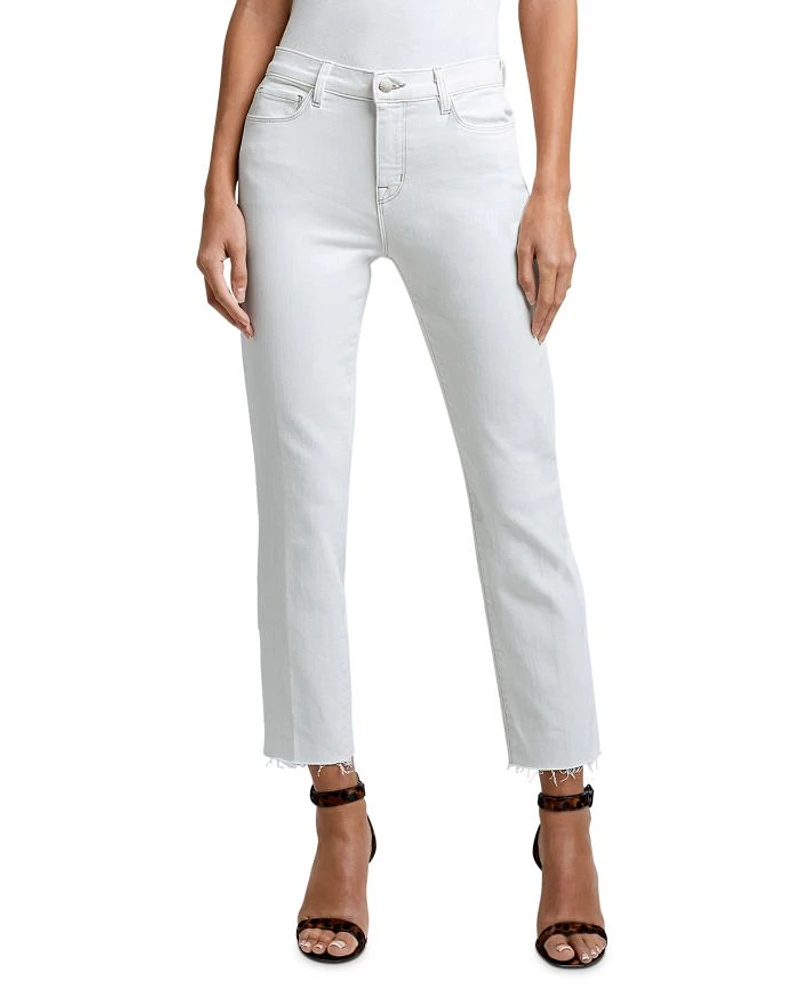 Sada High Rise Crop Slim Jeans Macadamia