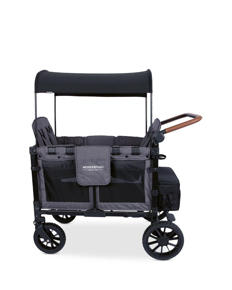 W4 Luxe Quad Stroller Wagon, 4 Seater
