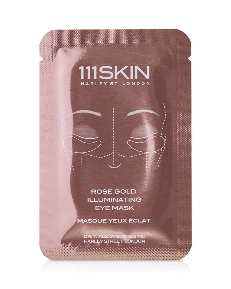 Rose Gold Illuminating Eye Mask Box, 8 Piece
