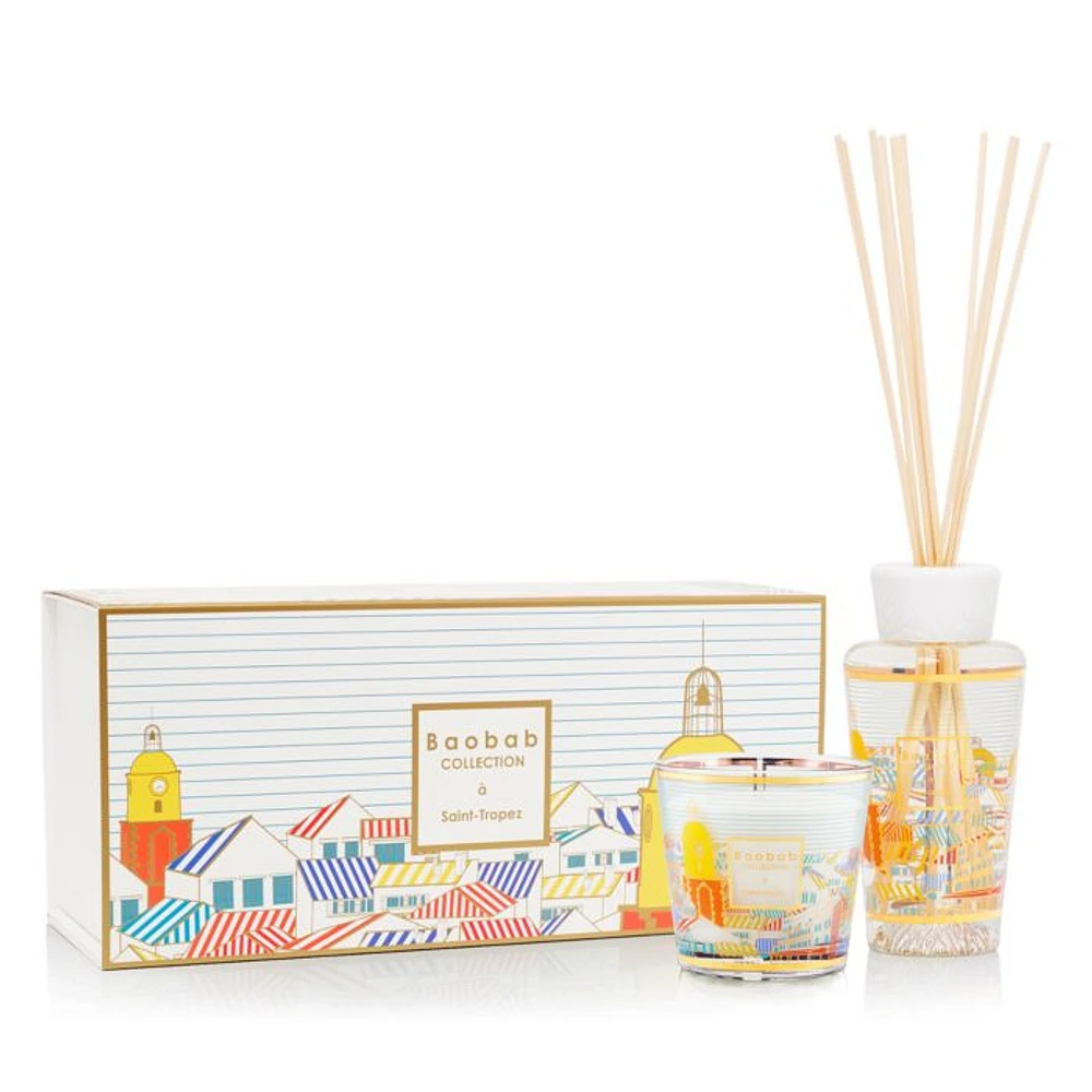 My First Baobab Candle & Diffuser Gift Box – Saint-Tropez