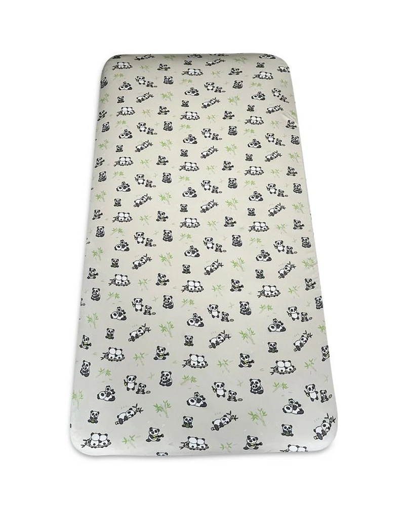 Panda Print Changing Pad Cover