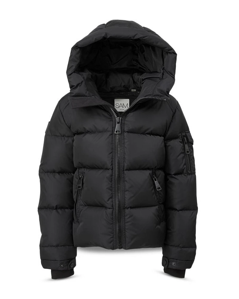 Boys' Matte Parker Hooded Down Puffer Jacket - Big Kid