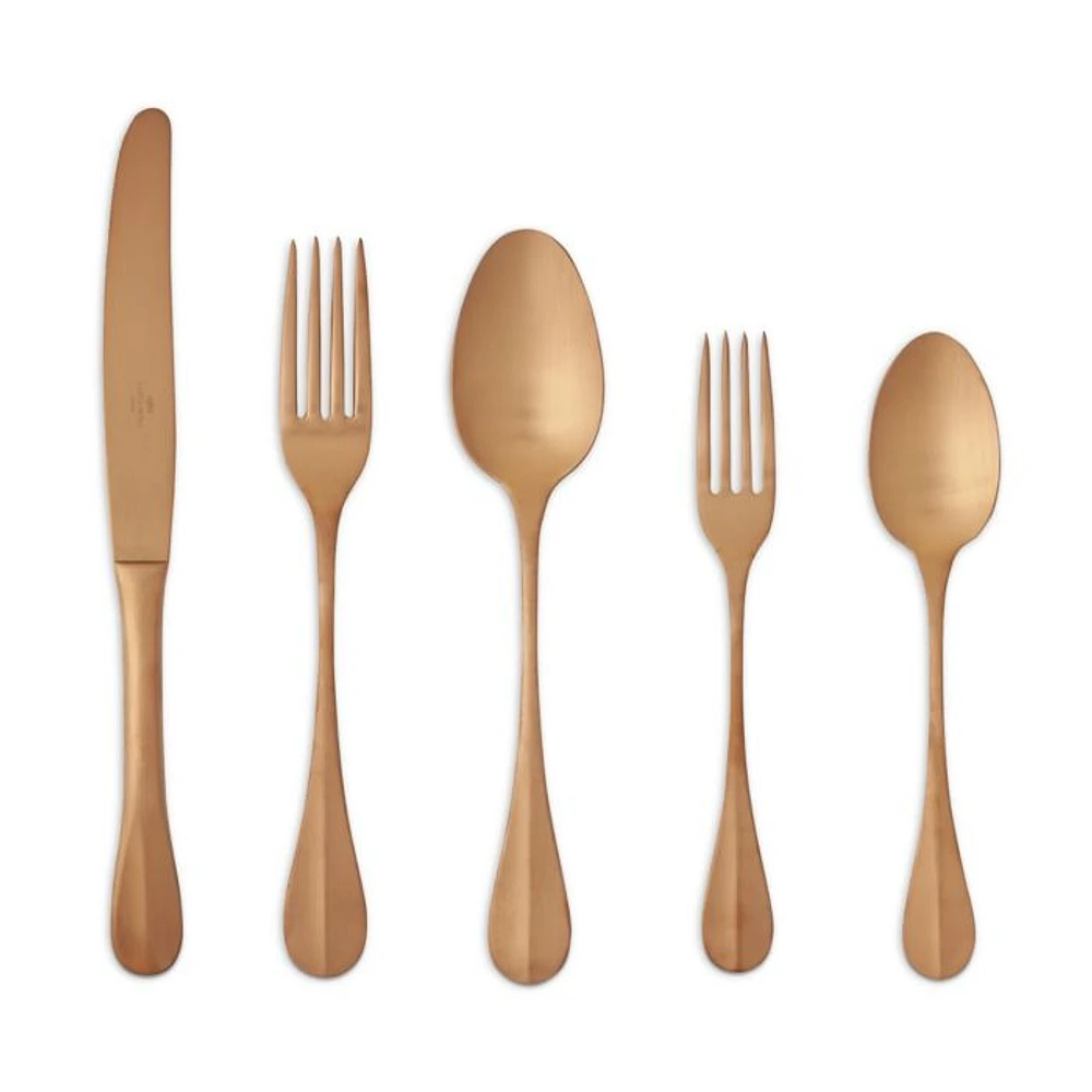 Nau PVD Copper 5-Piece Place Setting