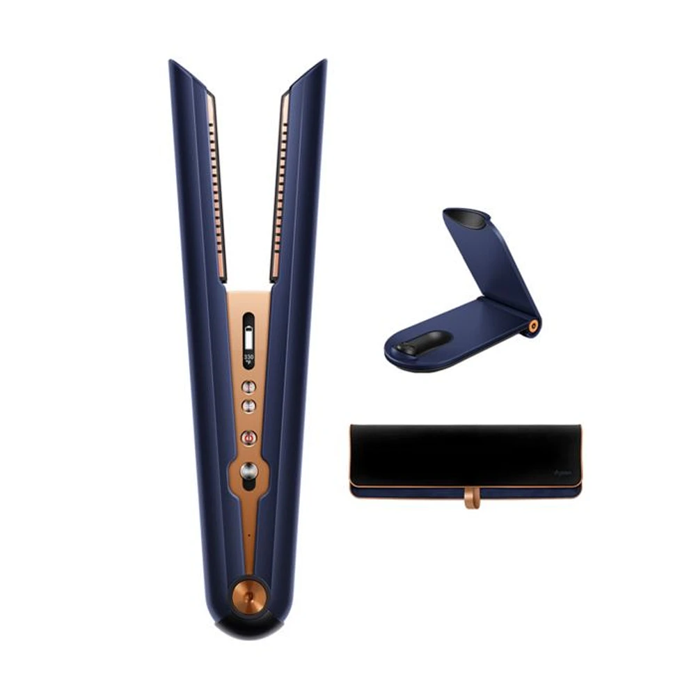 Corrale™ Hair Straightener | Prussian Blue/Copper