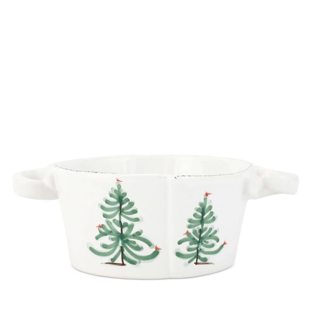 Lastra Holiday Small Handled Bowl