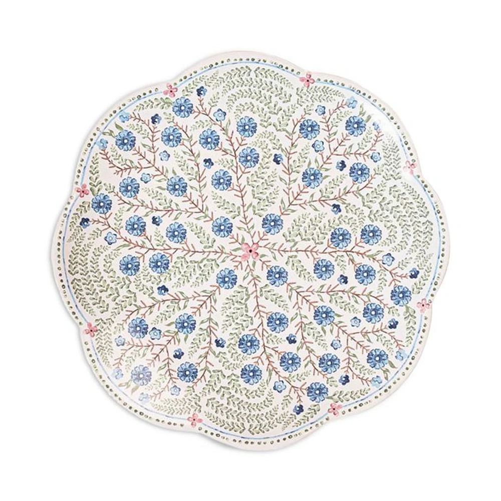 Villa Seville Scalloped Dessert/Salad Plate