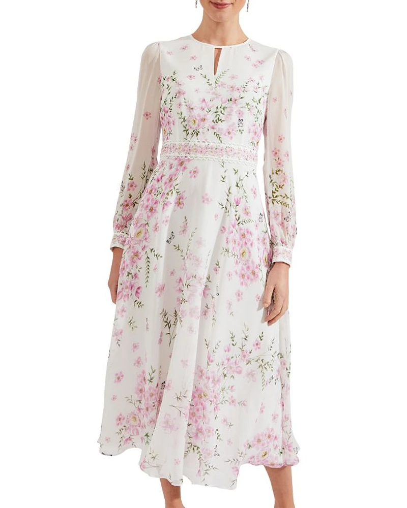 Skye Silk Midi Dress