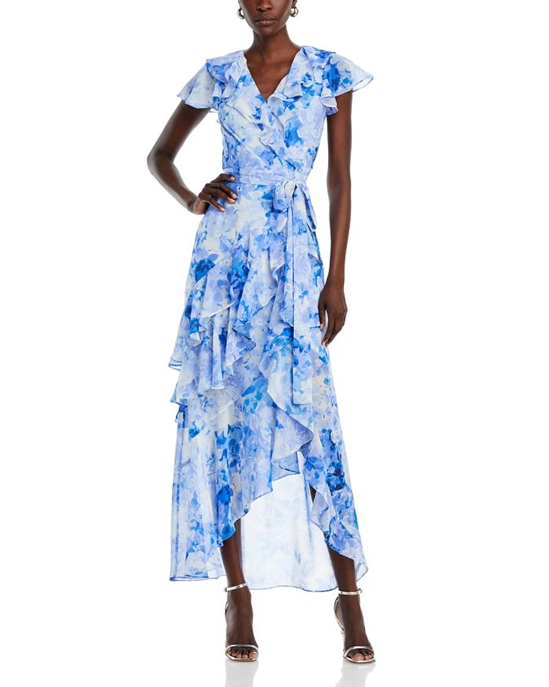 Asymmetric Ruffled Dress