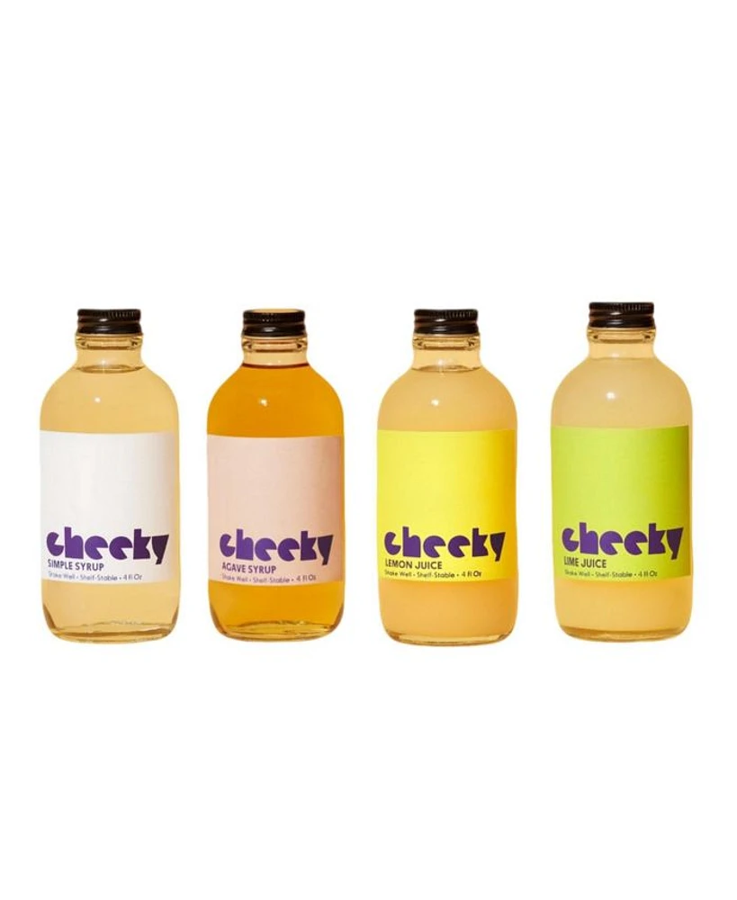 4 Bottle Set (Simple, Agave, Lemon, Lime) - 4oz