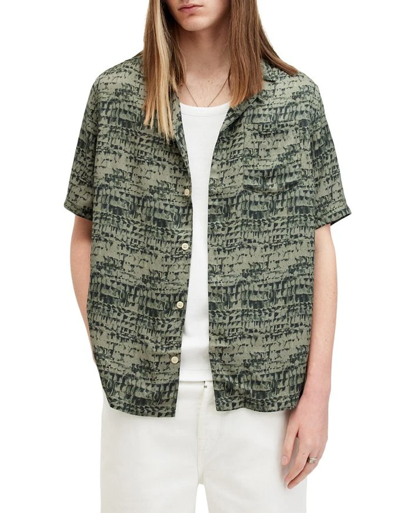 Liszt Button Front Camp Shirt